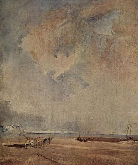 Richard Parkes Bonington Die normanische Kuste oil painting image